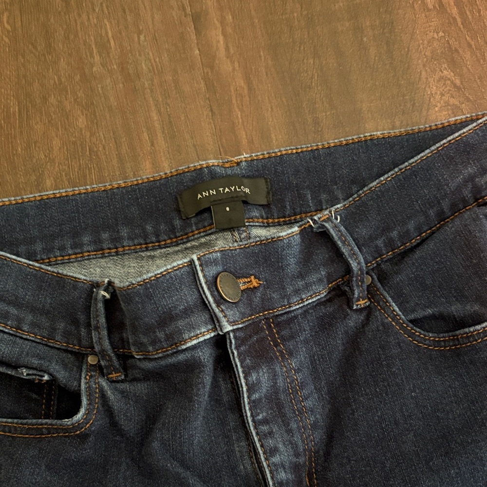 Ann Taylor Deep Indigo Jeans